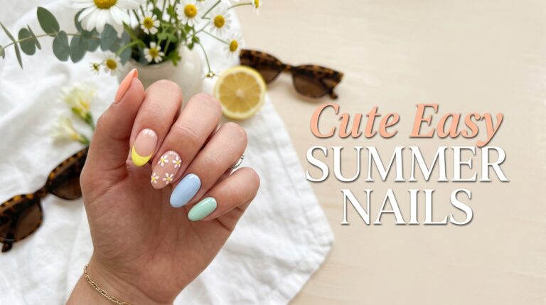 17 Cute Easy Summer Nails for Fresh, Simple Manicures