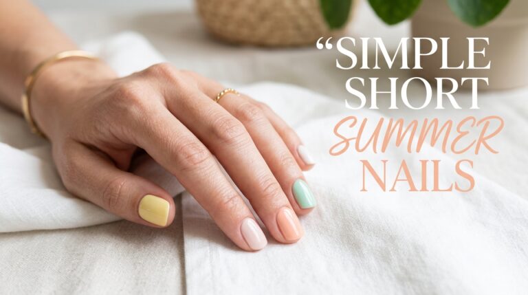 17 Simple Short Summer Nails for a Fresh Seasonal Manicure