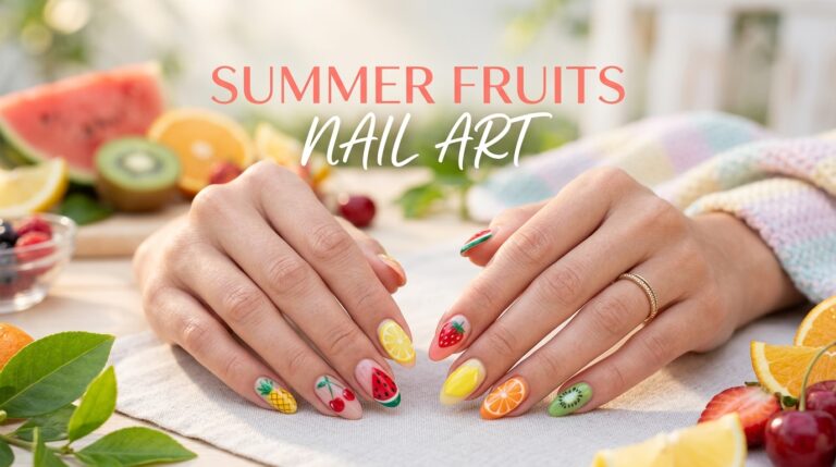 20 Summer Fruits Nail Art Ideas for Fresh, Juicy, and Colorful Summer Nails