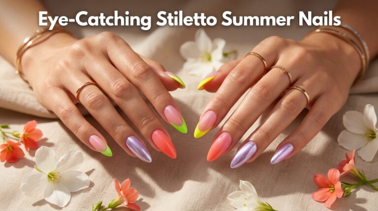 18 Eye-Catching Stiletto Summer Nails for a Bold Manicure