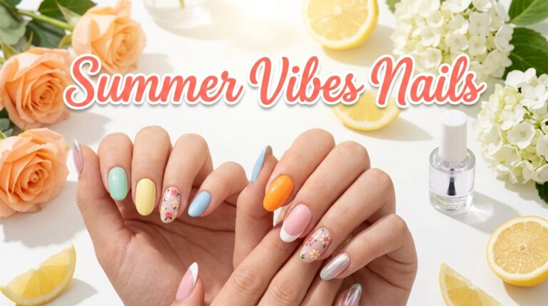 19 Summer Vibes Nails for Fresh, Fun, and Stylish Manicure Ideas