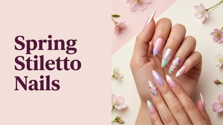 17 Spring Stiletto Nails to Refresh Your Manicure