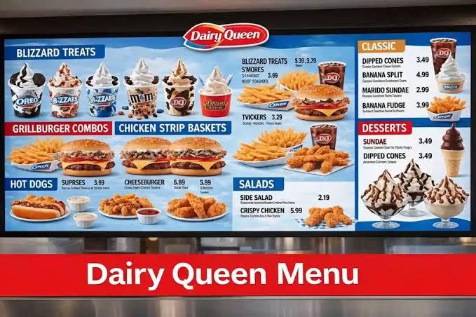Dairy Queen Menu Prices 2026, Calories, Deals & More