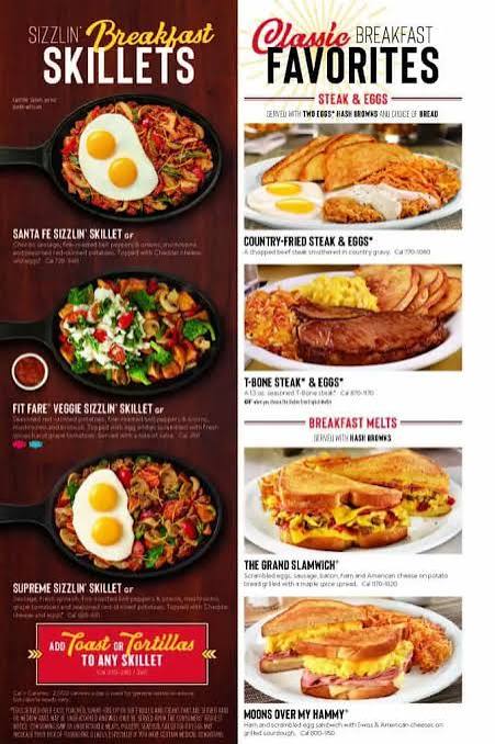 Denny’s Menu With Prices 2026: Breakfast, Deals & More