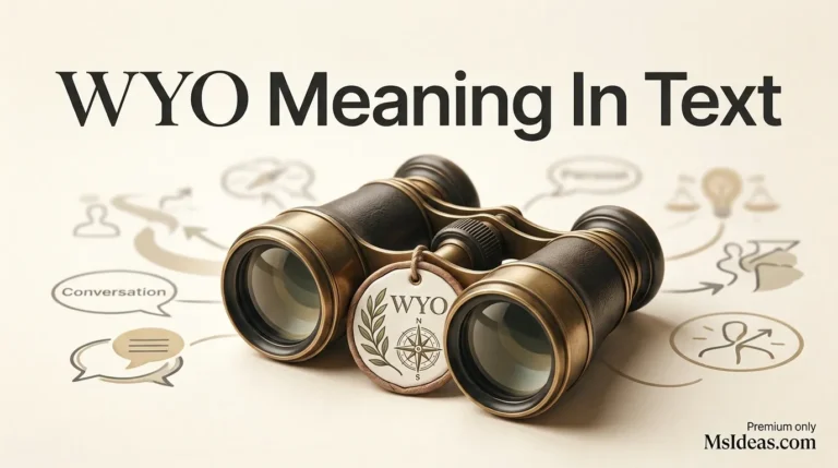 WYO Meaning in Text: Definition, Uses, Examples, and More