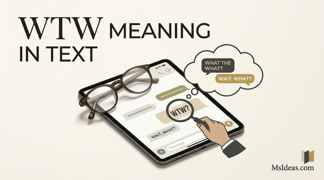 WTM Meaning in Text What Does WTM Mean